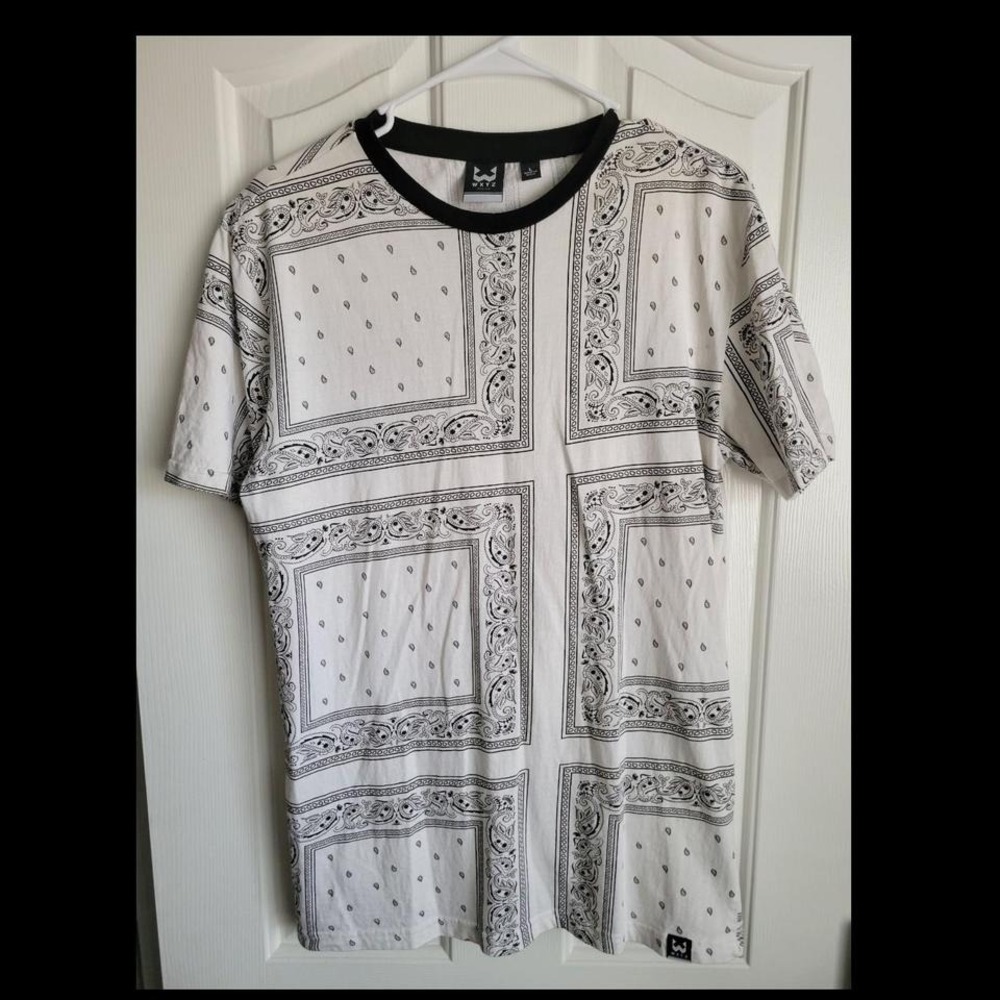Men's Bandana Print Tee